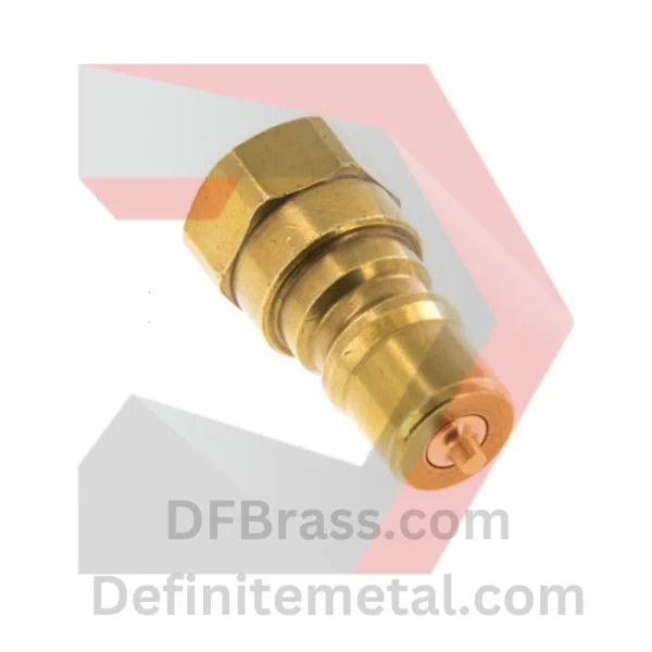 ISO 7241 Brass Hydraulic Coupling with female thread