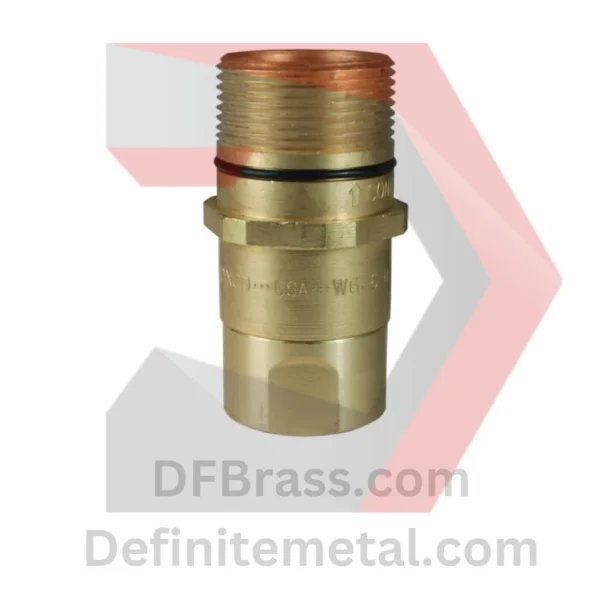 Brass Hydraulic Wingstyle Interchange Female Plug