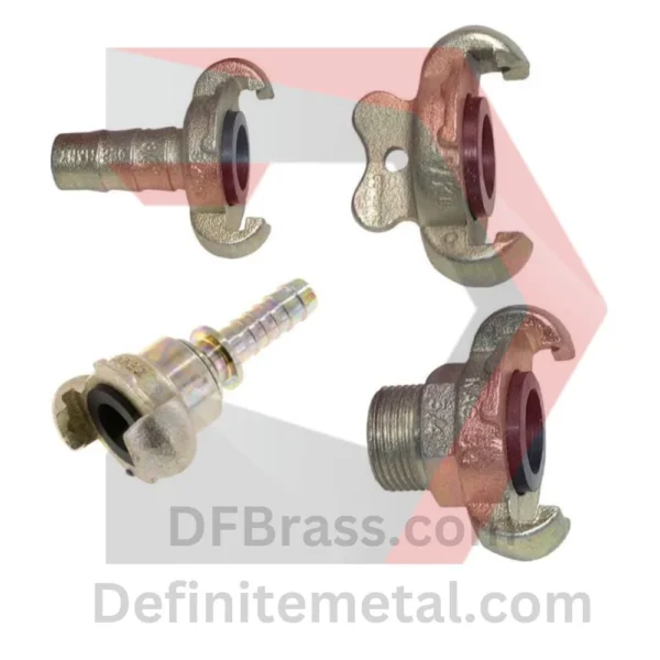 DIN 3489 Brass Claw Coupling