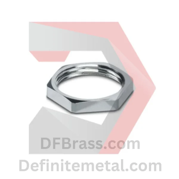 Counter nut Brass for cable glands