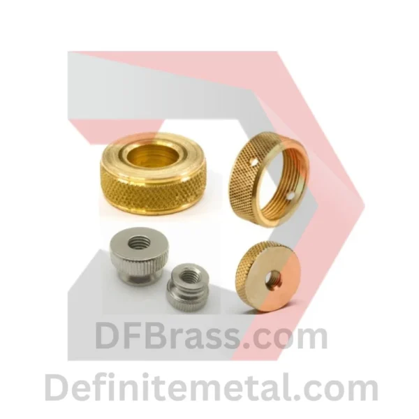Brass Knurled nuts